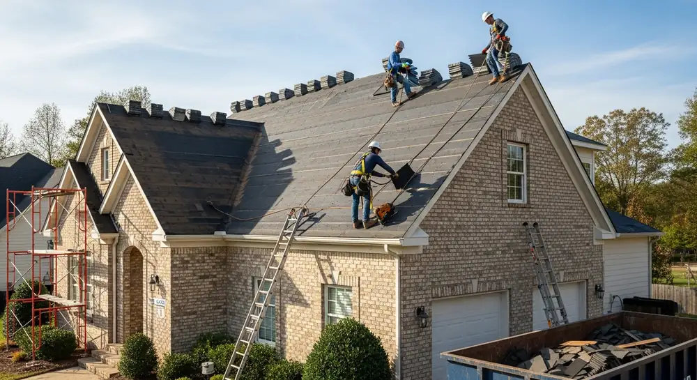 Roof replacement process guide