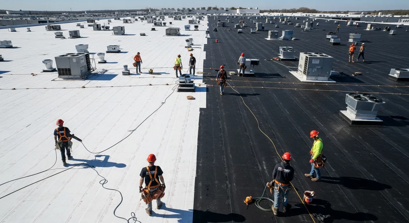 TPO vs EPDM roofing comparison