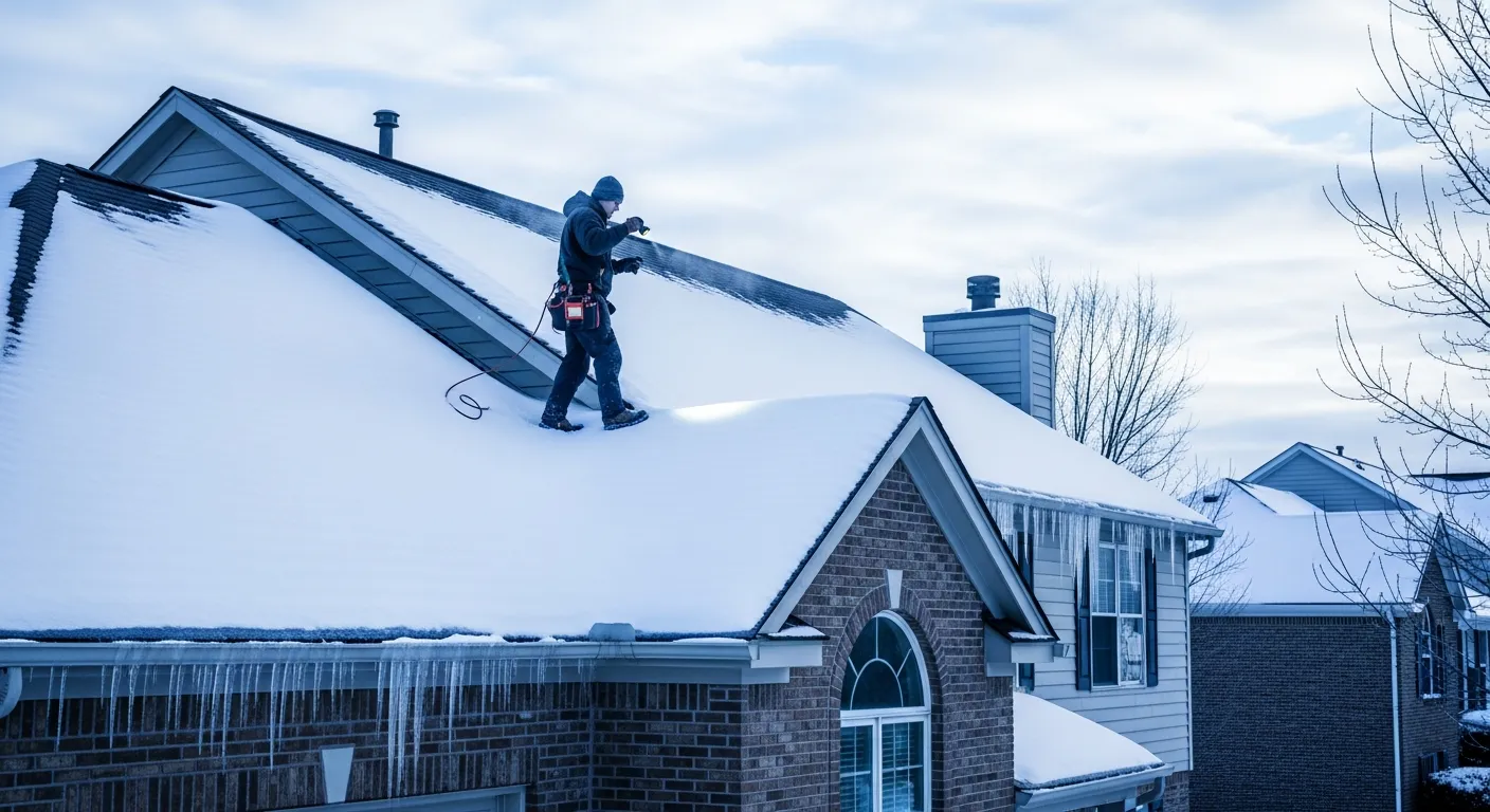 Winter roof maintenance tips